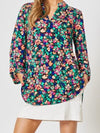 Lizzy 3/4 Sleeve Floral Top