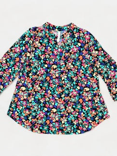 Lizzy 3/4 Sleeve Floral Top