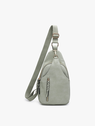 Nikki Dual Compartment Sling Bag by Jen & Co