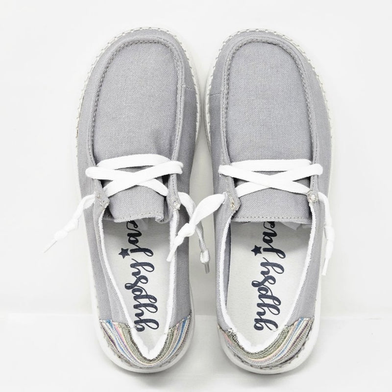 Holly Sneakers in Grey by Gypsy Jazz